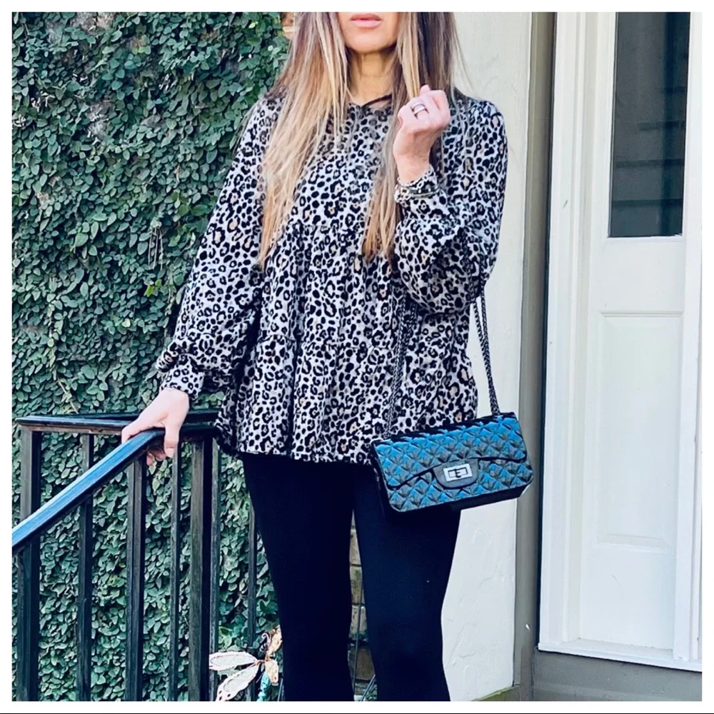 #08 Fabulous black Chic chain bag - Picture 3 of 4